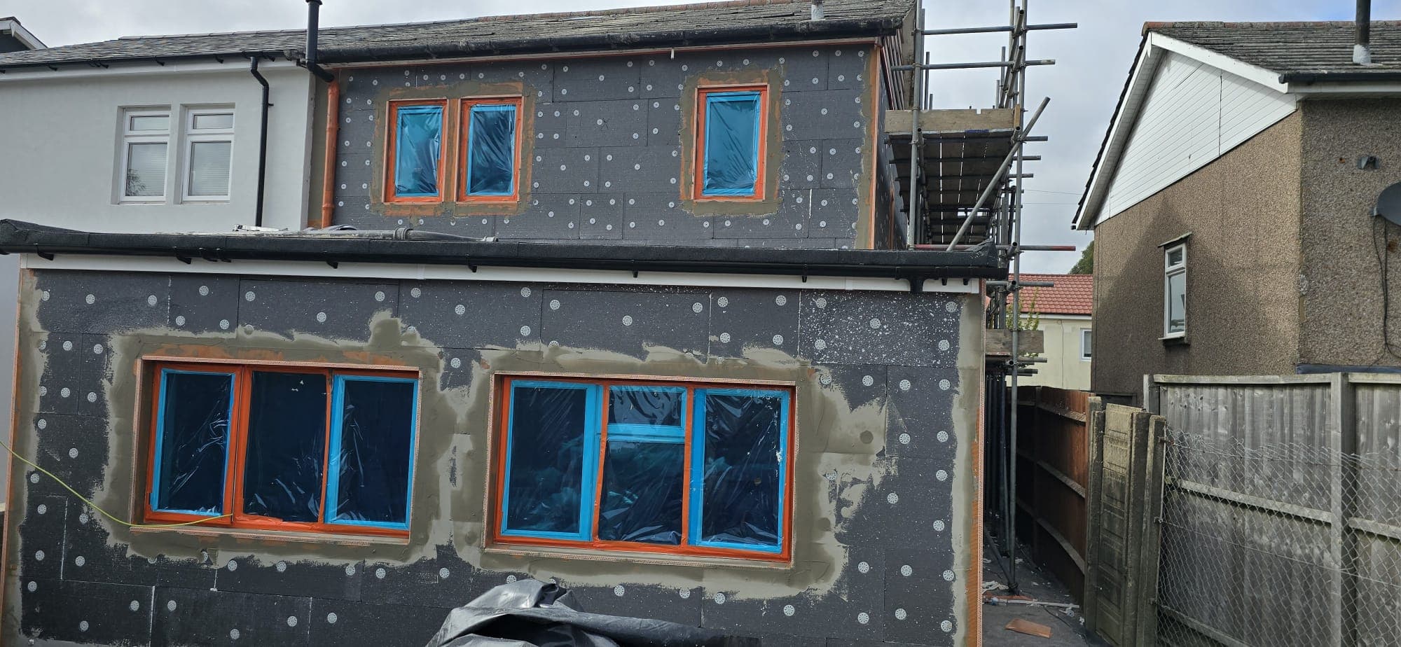 EPS Insulation project 2 before