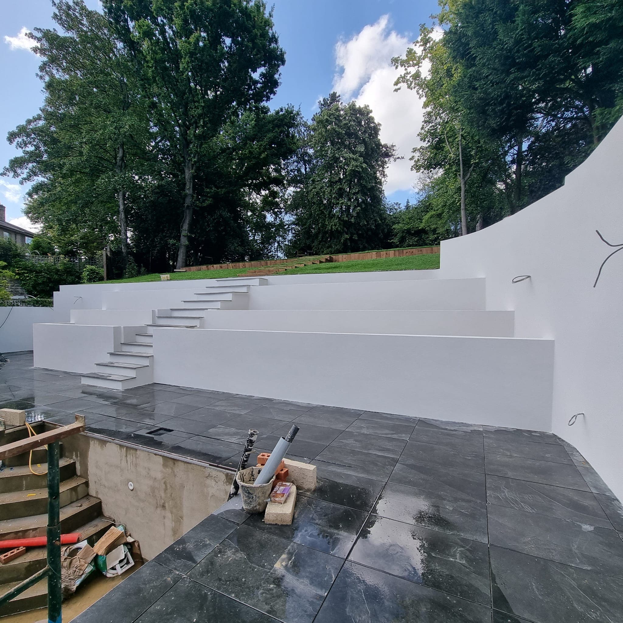 External Wall Insulation after work