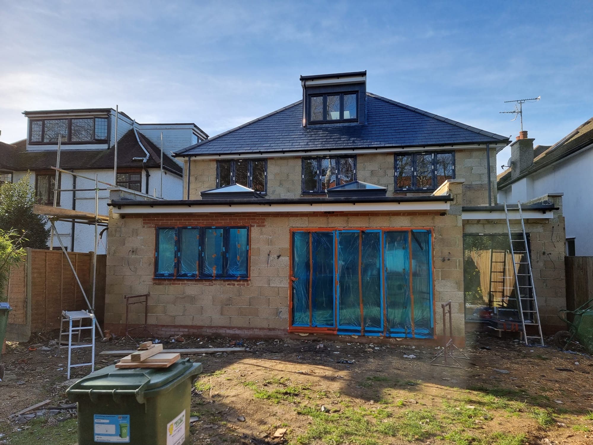 Exterior Rendering before work