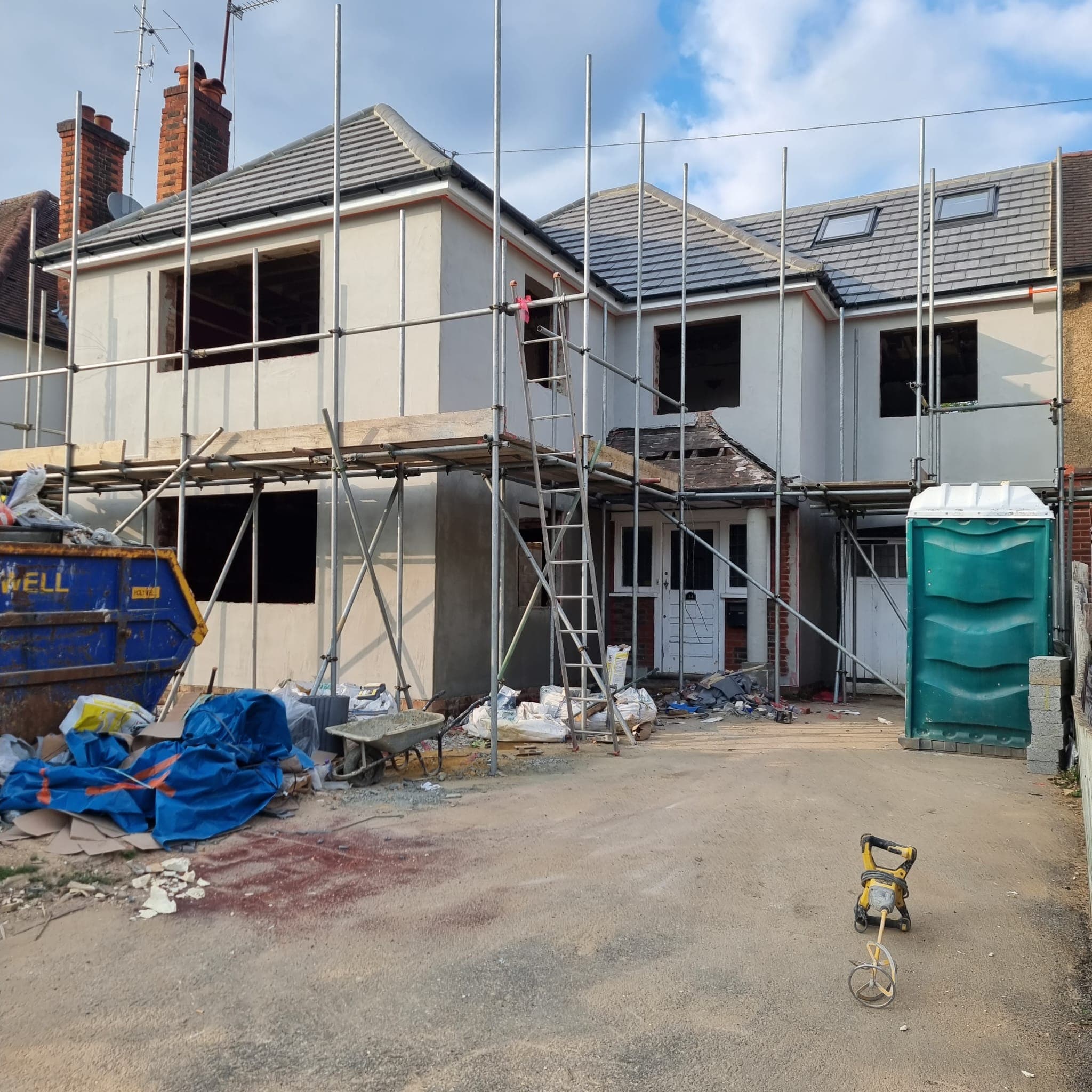 External Wall Insulation project in Enfield, London